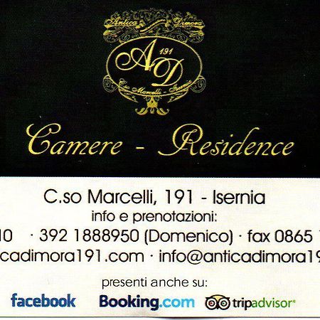 Antica Dimora 191 Hotel Isernia Exterior photo